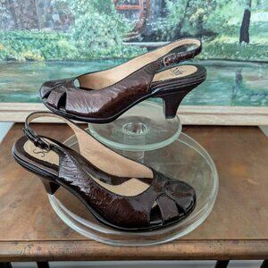 Sofft Women's Leather Slingback Heels